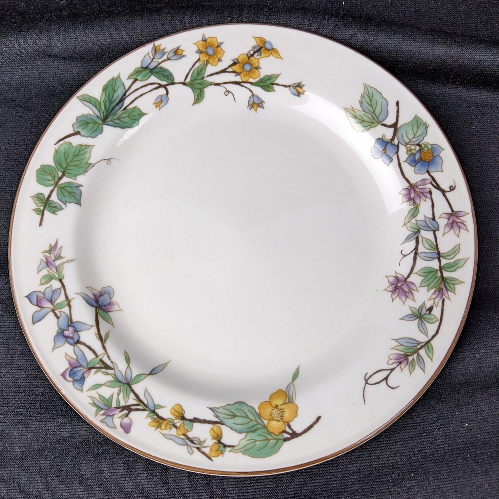 Vintage woodhill spring floral plate by citations
